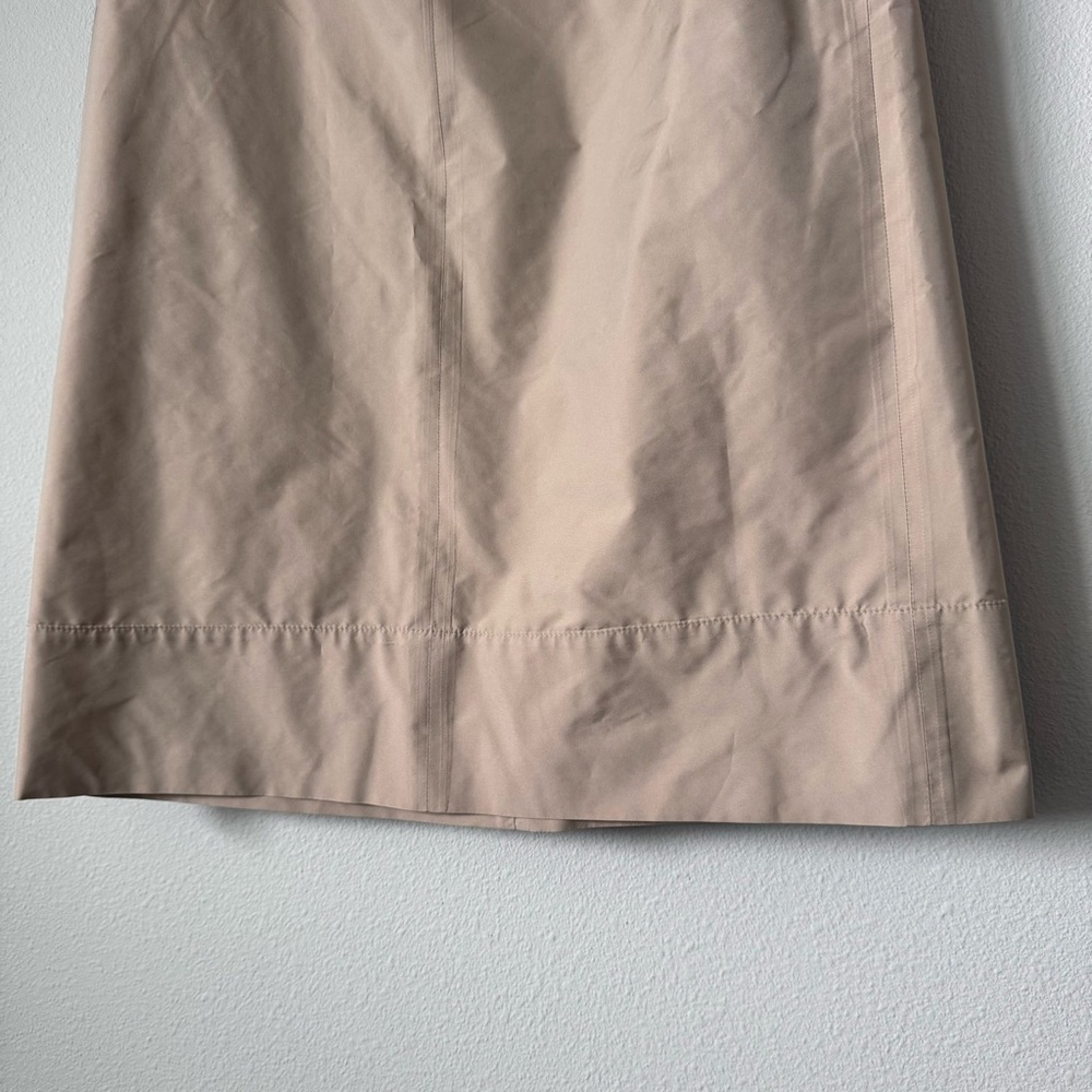 Prada Khaki Sateen Skirt - Picture 3 of 10